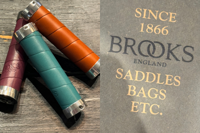 【FEATURE】BROOKS SLENDER LEATHER GRIPS