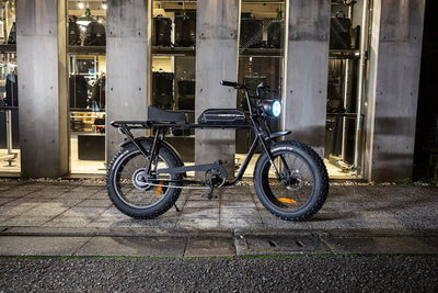 【HOUYHNHNM】次世代の移動手段、電動アシスト自転車はSUPER73に決まり。直営店にはフルラインナップが揃います。