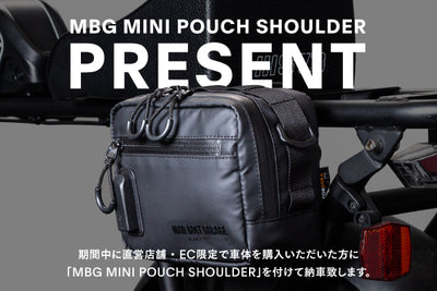 MAD BOLT GARAGE  MINI POUCH SHOULDER BAG プレゼントキャンペーン