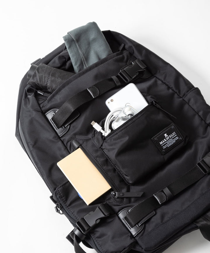 黒リュックをsky fullで/ミナペルホネン Minaal(ミナール)｜公式サイト - Daily Bag -「デイリーリュック」