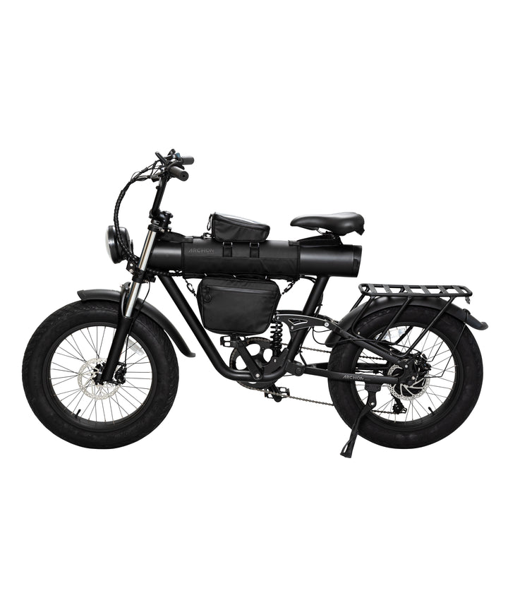Archon A03 電動アシスト自転車 (フレームバッグ、リアキャリア付き) ARCHON DESIGN BICYCLE BAG – MAD BOLT GARAGE OFFICIAL ONLINE